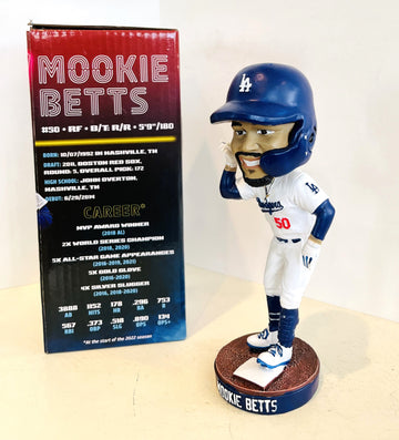 Mookie Betts 2022 Dodgers Bobblehead SGA